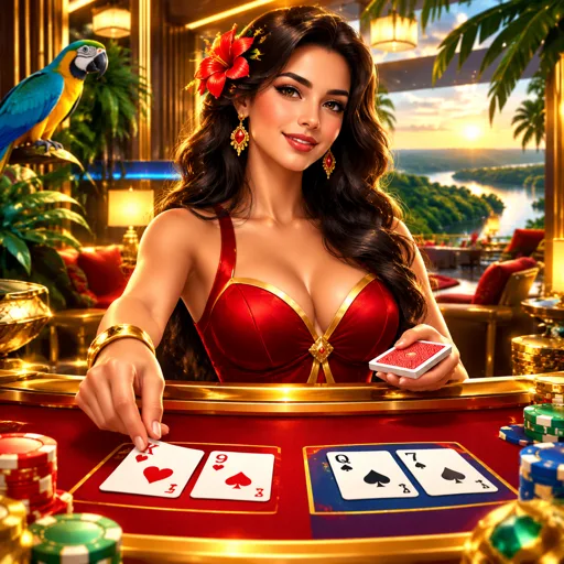 Infográfico explicando regra da terceira carta no baccarat